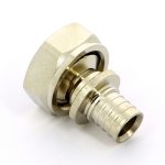 Переход Rehau Rautitan с накидной гайкой на евроконус 20 x G 3/4" (11691761001) 169176