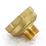Переходник резьбовой латунный Uni-Fitt 1/2"x1"1/4 НВ 603G2500