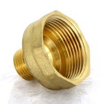 Переходник резьбовой латунный Uni-Fitt 1/2"x1"1/4 НВ 603G2500