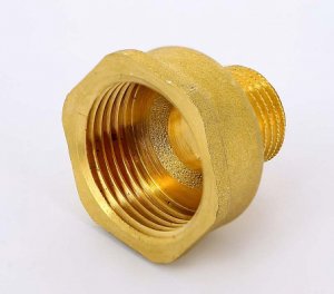 Переходник резьбовой латунный Uni-Fitt 1/2"x1" НВ