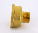 Переходник резьбовой латунный Uni-Fitt 1/2"x1" НВ 603G2400