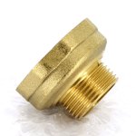 Переходник резьбовой латунный Uni-Fitt 1"x1"1/2 НВ 603G4600