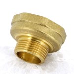 Переходник резьбовой латунный Uni-Fitt 1"x1"1/2 НВ 603G4600