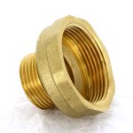 Переходник резьбовой латунный Uni-Fitt 1"x1"1/2 НВ 603G4600