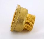 Переходник резьбовой латунный Uni-Fitt 3/4"x1" НВ 603G3400