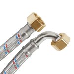 Подводка для воды Victoria гигант угловая 1" ВР 1,5 м 94-150