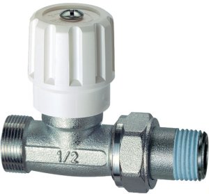 Прямой регулирующий вентиль FAR для металлопластиковых труб М24-19 (метрика)