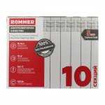 Радиатор алюминевый ROMMER Optima 500 12 cекции 89560