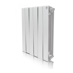 Радиатор биметаллический Royal Thermo Piano Forte 500 Bianco Traffico 8 секций