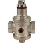 Редуктор давления с отверстиями под манометр 1/4" Itap Eurobrass 143 1" ВР 143 1'