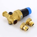 Редуктор давления со сгонами WATTS DRV–N с отверстиями для манометра 1/4"x1"1/4 НР 10015773