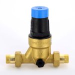 Редуктор давления со сгонами WATTS DRV–N с отверстиями для манометра 1/4"x1" НР 10015772
