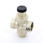 Редуктор давления Uni Fitt Compact 3/4" В никелированный 200N3000