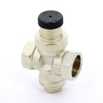 Редуктор давления Uni Fitt Compact 3/4" В никелированный 200N3000