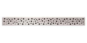 Решетка Alca Plast BUBLE 850 мм глянцевая BUBLE850L