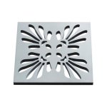 Решетка для трапа GEBERIT Uniflex нержавеющая сталь орнамент 154.304.00.1