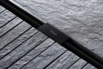 Решетка для встариваемого в стену трапа Viega Advantix Vario Visign SR1/4967.32 120 см черная 736583