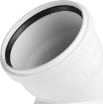 Ревизия с резиновым уплотнительным кольцом Rehau Raupiano Plus 110 мм (11215341004) 11215341004