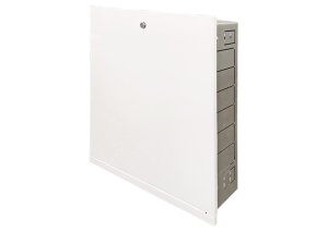 Шкаф коллекторный UNI-FITT встроенный с накладной дверцей 1044мм (ШРВ-5)