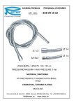 Шланг для выдвижной лейки Remer хромированный 150 см 333CN1512150RR