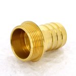 Штуцер латунный Uni-Fitt 1"1/4 НР 32 мм 631G5320