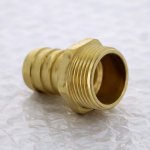 Штуцер латунный Uni-Fitt 1" НР 25 мм 631G4250