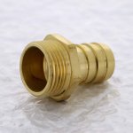 Штуцер латунный Uni-Fitt 1" НР 25 мм 631G4250