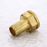 Штуцер латунный Uni-Fitt 3/4" ВР 20 мм 630G3200