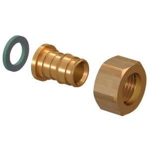Штуцер Uponor Q&E 20-G1/2" с накидной гайкой 1023015