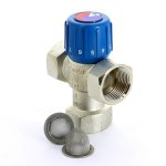 Термосмеситель для теплого пола Watts AQUAMIX 1" (25-50 С) 10017421