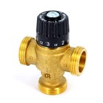 Термосмеситель Uni-Fitt 1" НР 30-65С смешение в центре Kvs 1,8 353G2240