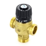 Термосмеситель Uni-Fitt 3/4" НР 30-65С смешение в центр Kvs 2,3 353G2430
