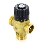 Термосмеситель Uni-Fitt 3/4" НР 30-65С смешение в центр Kvs 2,3 353G2430