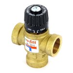 Термосмеситель Uni-Fitt 3/4" ВР 20-43С смешение боковое Kvs 1,6 350G0130
