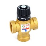 Термосмеситель Uni-Fitt 3/4" ВР 35-60С смешение боковое Kvs 1,6 350G3130