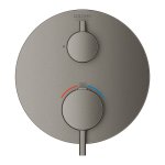 Термостат для душа встраиваемый GROHE Atrio 1 положение графит матовый 24134AL3
