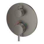 Термостат для душа встраиваемый GROHE Atrio 1 положение графит матовый 24134AL3