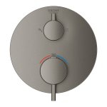 Термостат для душа встраиваемый GROHE Atrio 2 положения графит матовый 24135AL3