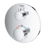 Термостат для душа встраиваемый GROHE Grohtherm без подключения шланга 1 положение 24075000
