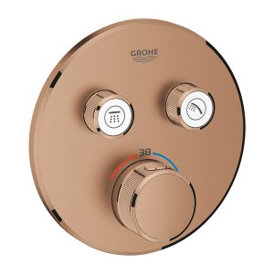 Термостат для ванны встраиваемый GROHE SmartControl Grohtherm без излива теплый закат матовый