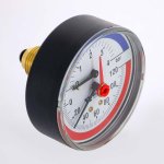 Термоманометр аксиальный Watts F+R 818 1/2" 120C 4 бар 10009464