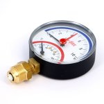 Термоманометр радиальный Uni-Fitt 1/2" 6 бар 80 мм 311P2442