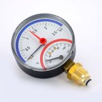 Термоманометр Watts радиальный F+R 828 1/2" 120С 2,5 бар 10009472