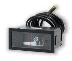 Термометр дистанционный с прямоугольным корпусом WATTS до120°C 10 бар