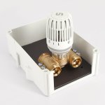 Терморегулирующий узел Uni-Fitt HeatBox Н 3/4" для тёплого пола 466B0200