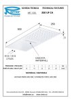 Тропический дождь Remer Lux с режимом каскада 350UFCARR 350UFCARR