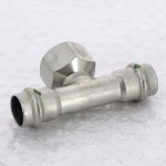 Тройник 18x3/4" ВР VIEGA Sanpress Inox SC-Contur 437169