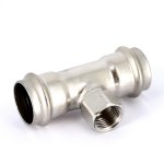 Тройник 28х1/2" ВР VIEGA Sanpress Inox SC-Contur 437190