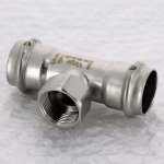 Тройник 28х3/4" ВР VIEGA Sanpress Inox SC-Contur 437206