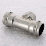 Тройник 28х3/4" ВР VIEGA Sanpress Inox SC-Contur 437206
